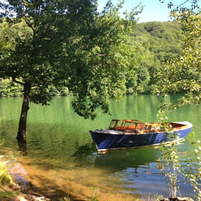 Lake House I // Alauzet Ecolodge + Nature Spa Castelnau-de-Mandailles ภายนอก รูปภาพ
